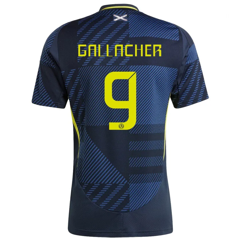 Danxen Kinder Schottland Amy Gallacher #9 Dunkelblau Heimtrikot Trikot 24-26 T-Shirt Schweiz