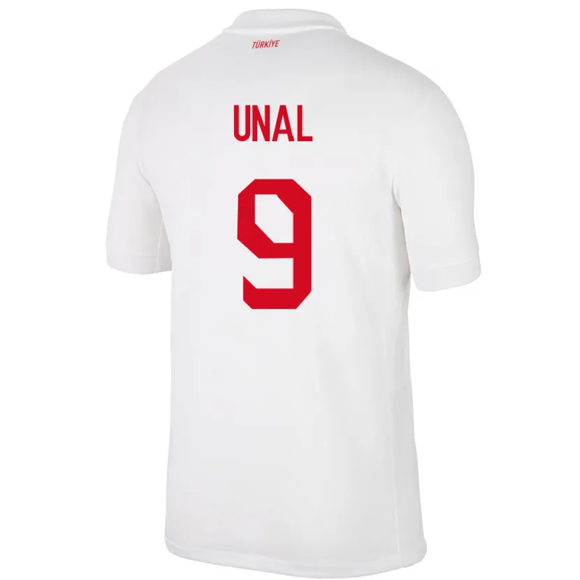 Danxen Kinder Türkei Enes Ünal #9 Weiß Heimtrikot Trikot 24-26 T-Shirt Schweiz