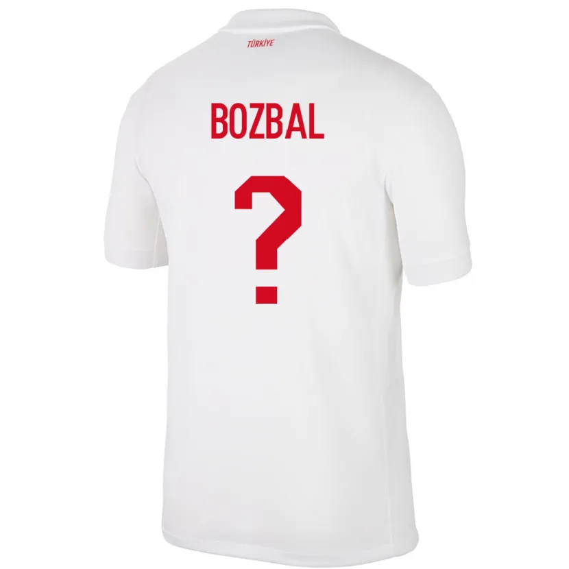 Danxen Kinder Türkei Birsen Bozbal #0 Weiß Heimtrikot Trikot 24-26 T-Shirt Schweiz