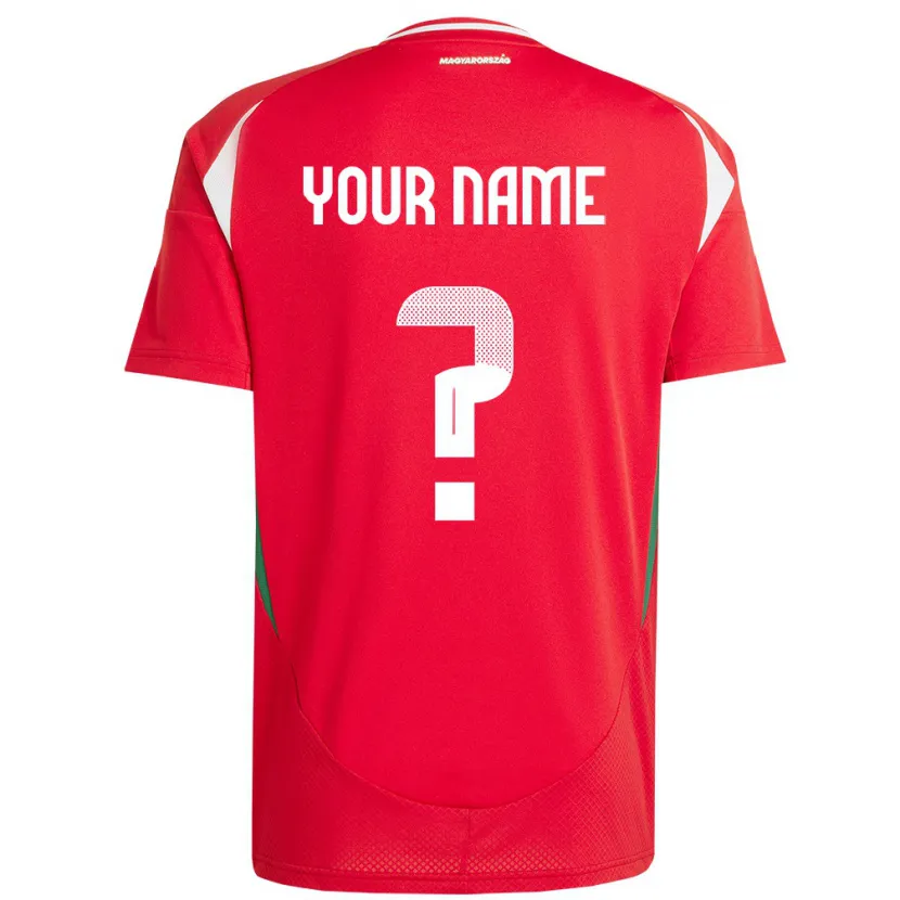 Danxen Kinder Ungarn Ihren Namen #0 Rot Heimtrikot Trikot 24-26 T-Shirt Schweiz