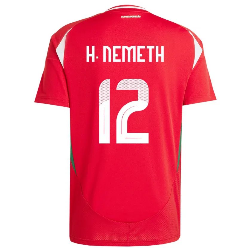 Danxen Kinder Ungarn Hanna Németh #12 Rot Heimtrikot Trikot 24-26 T-Shirt Schweiz