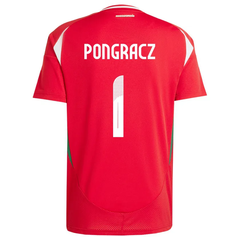 Danxen Kinder Ungarn Agness Pongracz #1 Rot Heimtrikot Trikot 24-26 T-Shirt Schweiz