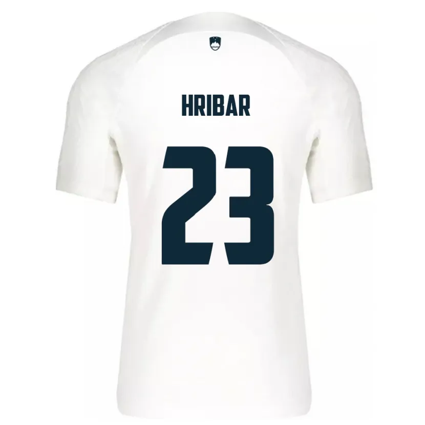 Danxen Kinder Slowenien Lan Hribar #23 Weiß Heimtrikot Trikot 24-26 T-Shirt Schweiz