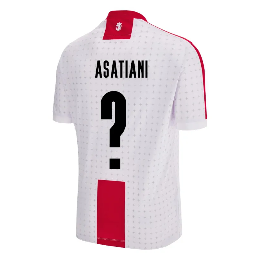Danxen Kinder Georgien Davit Asatiani #0 Weiß Heimtrikot Trikot 24-26 T-Shirt Schweiz