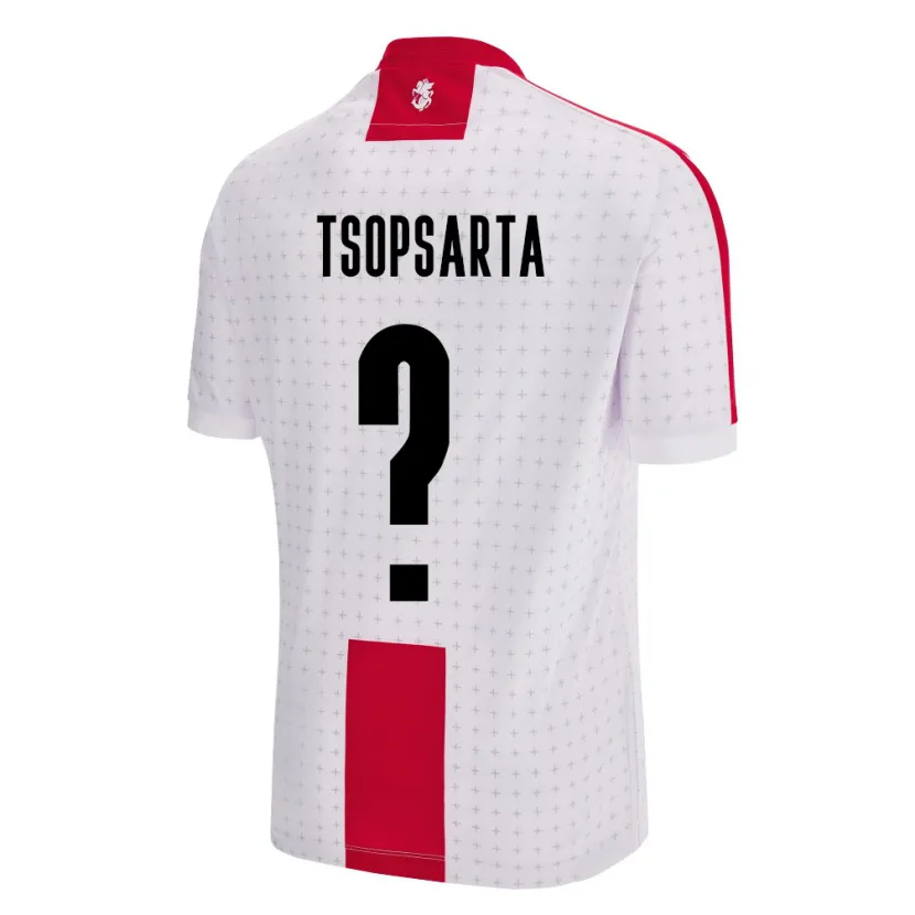 Danxen Kinder Georgien Natela Tsopsarta #0 Weiß Heimtrikot Trikot 24-26 T-Shirt Schweiz