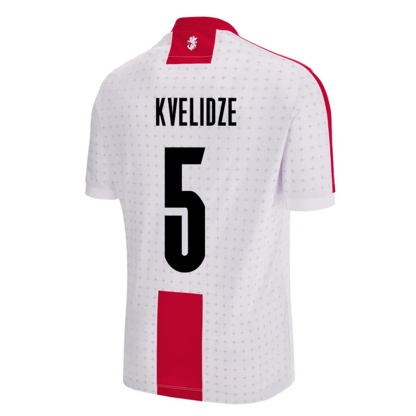 Danxen Kinder Georgien Tamar Kvelidze #5 Weiß Heimtrikot Trikot 24-26 T-Shirt Schweiz