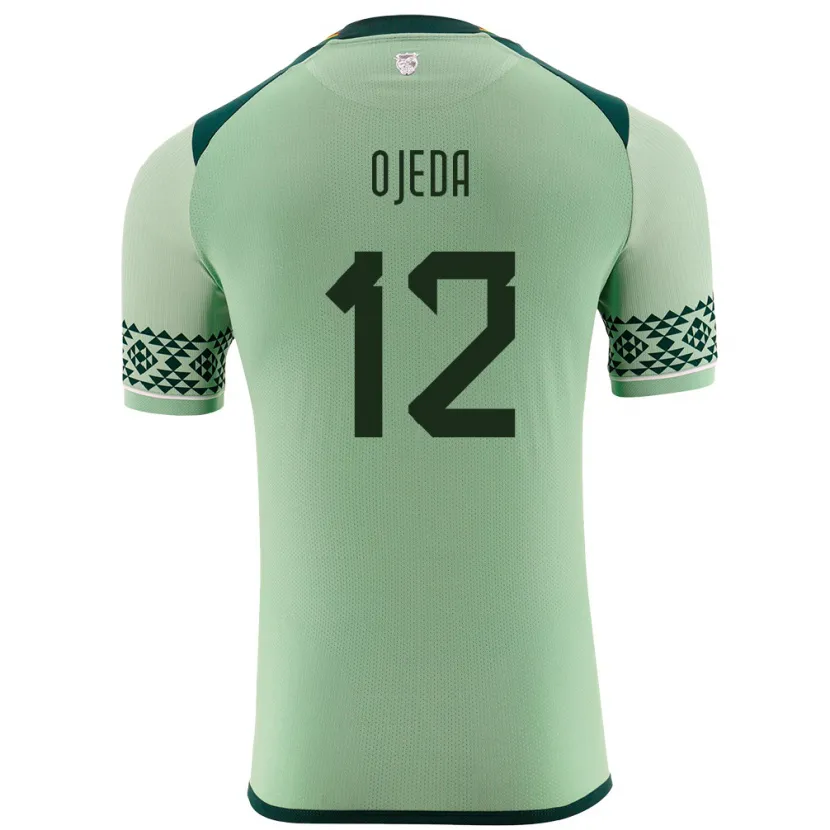 Danxen Kinder Bolivien Vanessa Ojeda #12 Hellgrün Heimtrikot Trikot 24-26 T-Shirt Schweiz