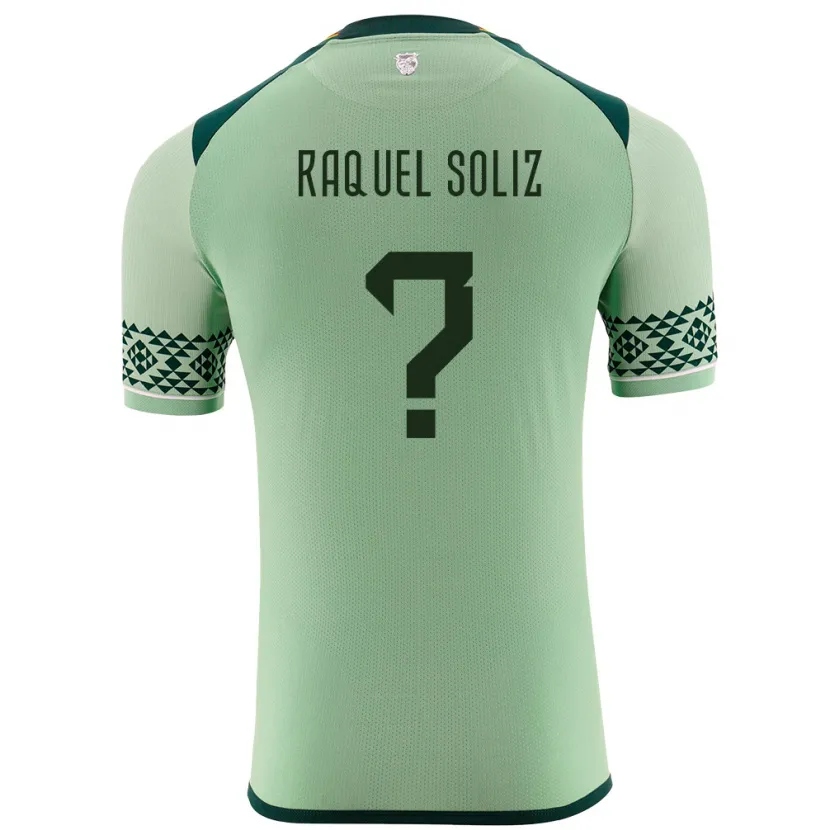 Danxen Kinder Bolivien Ruth Raquel Soliz #0 Hellgrün Heimtrikot Trikot 24-26 T-Shirt Schweiz