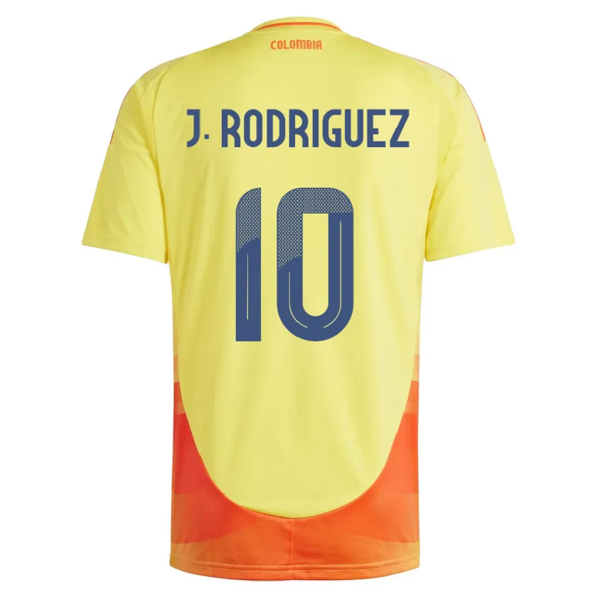 Danxen Kinder Kolumbien James Rodríguez #10 Gelb Heimtrikot Trikot 24-26 T-Shirt Schweiz