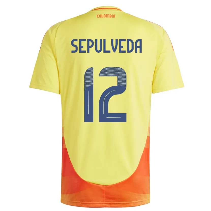 Danxen Kinder Kolumbien Sandra Sepúlveda #12 Gelb Heimtrikot Trikot 24-26 T-Shirt Schweiz