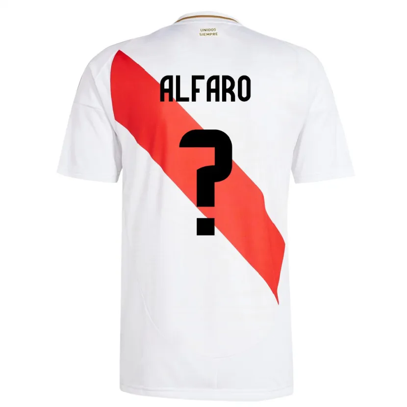Danxen Kinder Peru Silvana Alfaro #0 Weiß Heimtrikot Trikot 24-26 T-Shirt Schweiz