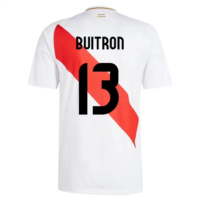 Danxen Kinder Peru Alison Buitrón #13 Weiß Heimtrikot Trikot 24-26 T-Shirt Schweiz