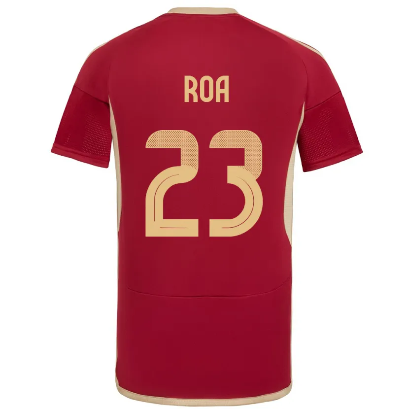 Danxen Kinder Venezuela Keiber Roa #23 Burgund Heimtrikot Trikot 24-26 T-Shirt Schweiz