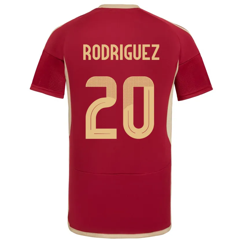 Danxen Kinder Venezuela Dayana Rodríguez #20 Burgund Heimtrikot Trikot 24-26 T-Shirt Schweiz