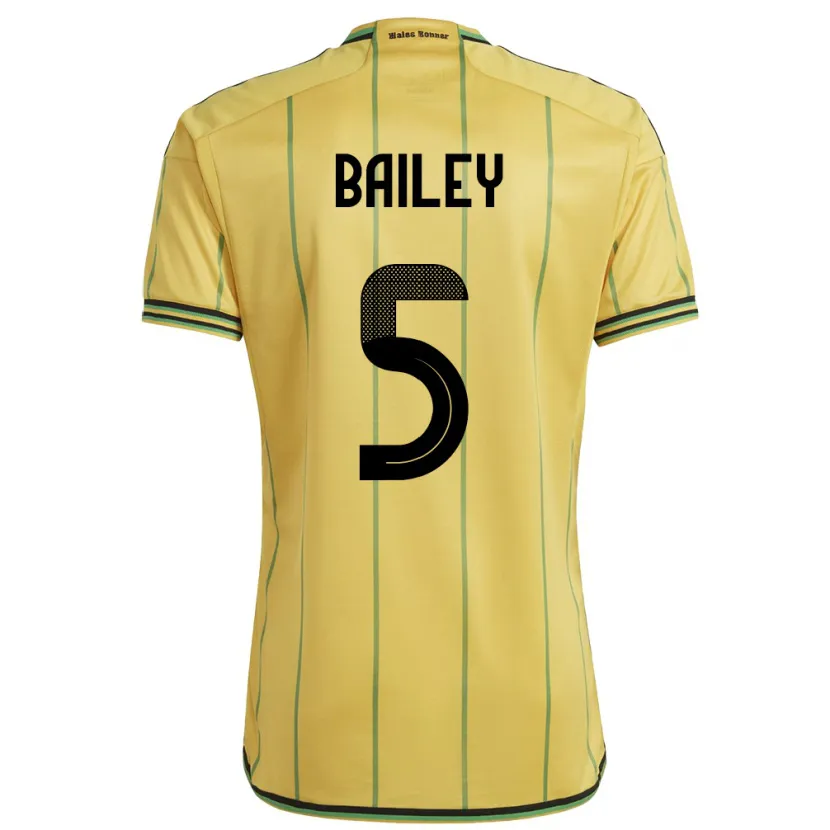 Danxen Kinder Jamaika Jade Bailey #5 Gelb Heimtrikot Trikot 24-26 T-Shirt Schweiz
