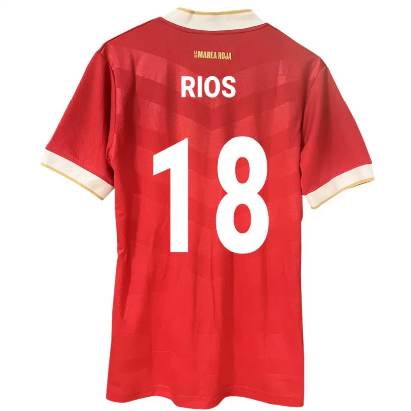 Danxen Kinder Panama Héctor Ríos #18 Rot Heimtrikot Trikot 24-26 T-Shirt Schweiz