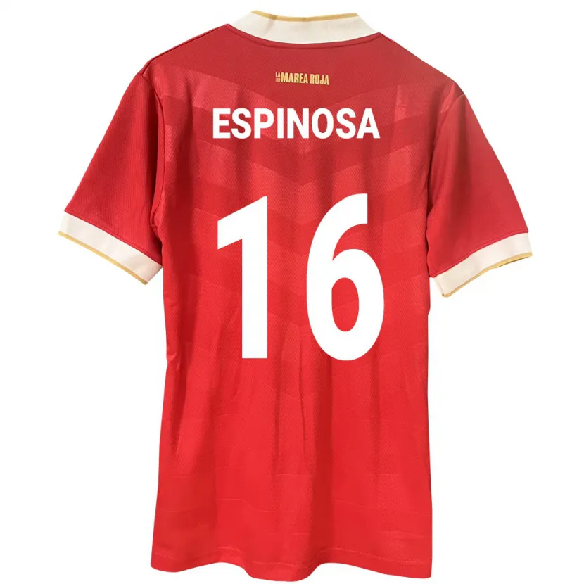 Danxen Kinder Panama Rebeca Espinosa #16 Rot Heimtrikot Trikot 24-26 T-Shirt Schweiz
