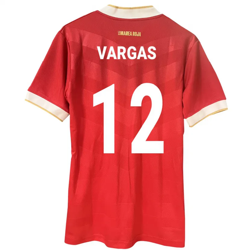 Danxen Kinder Panama Stephani Vargas #12 Rot Heimtrikot Trikot 24-26 T-Shirt Schweiz
