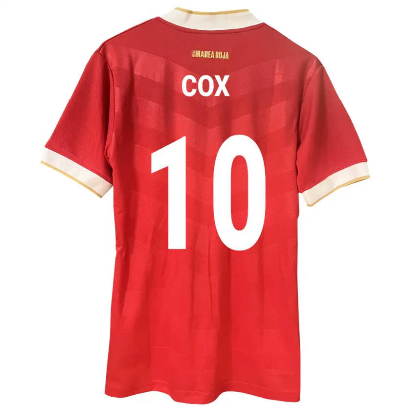 Danxen Kinder Panama Marta Cox #10 Rot Heimtrikot Trikot 24-26 T-Shirt Schweiz