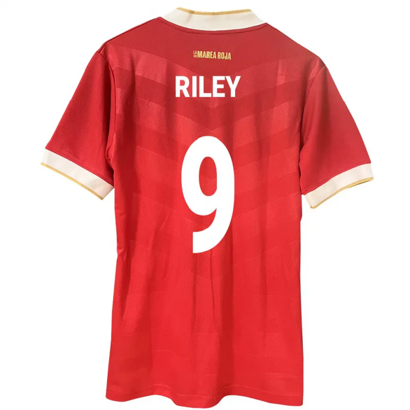 Danxen Kinder Panama Karla Riley #9 Rot Heimtrikot Trikot 24-26 T-Shirt Schweiz