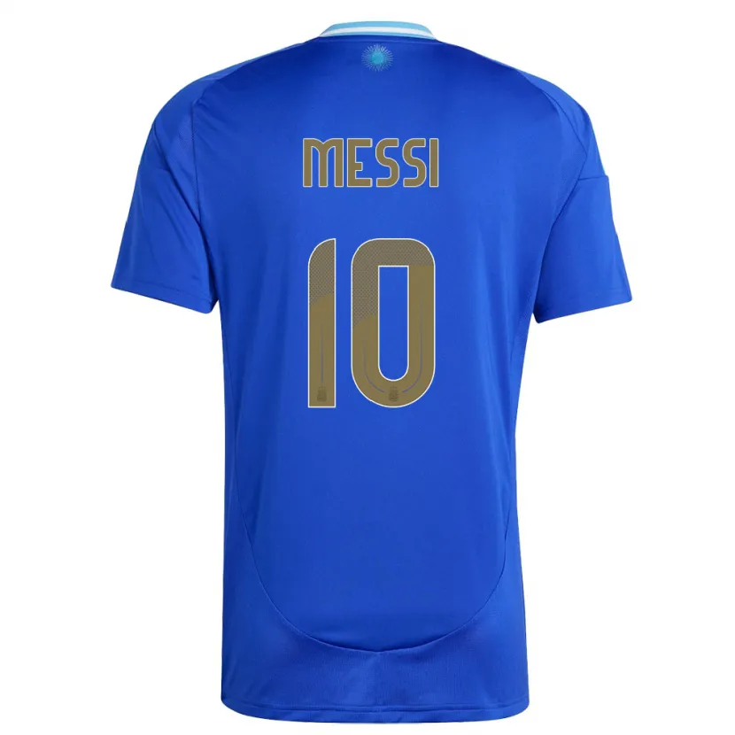 Danxen Kinder Argentinien Lionel Messi #10 Blau Auswärtstrikot Trikot 24-26 T-Shirt Schweiz