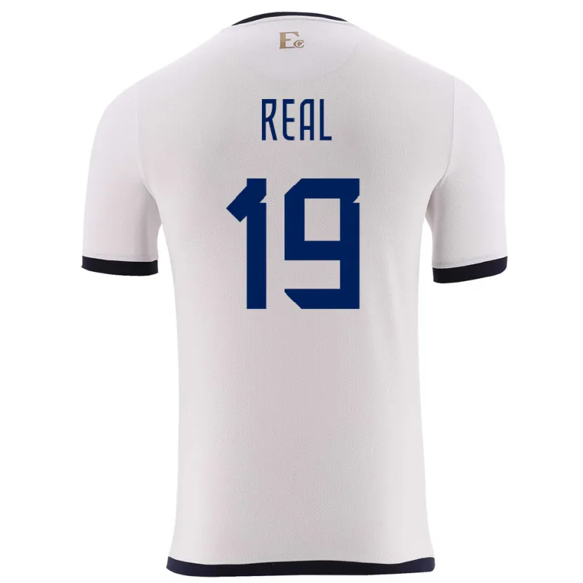 Danxen Kinder Ecuador Kerlly Real #19 Weiß Auswärtstrikot Trikot 24-26 T-Shirt Schweiz