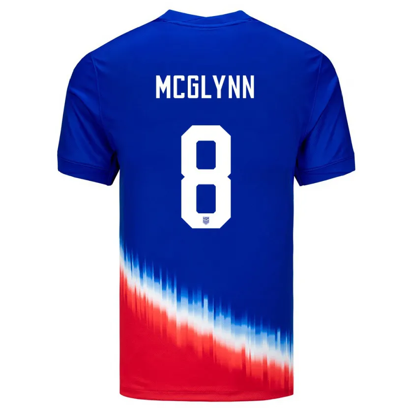 Danxen Kinder Vereinigte Staaten Jack Mcglynn #8 Blau Auswärtstrikot Trikot 24-26 T-Shirt Schweiz