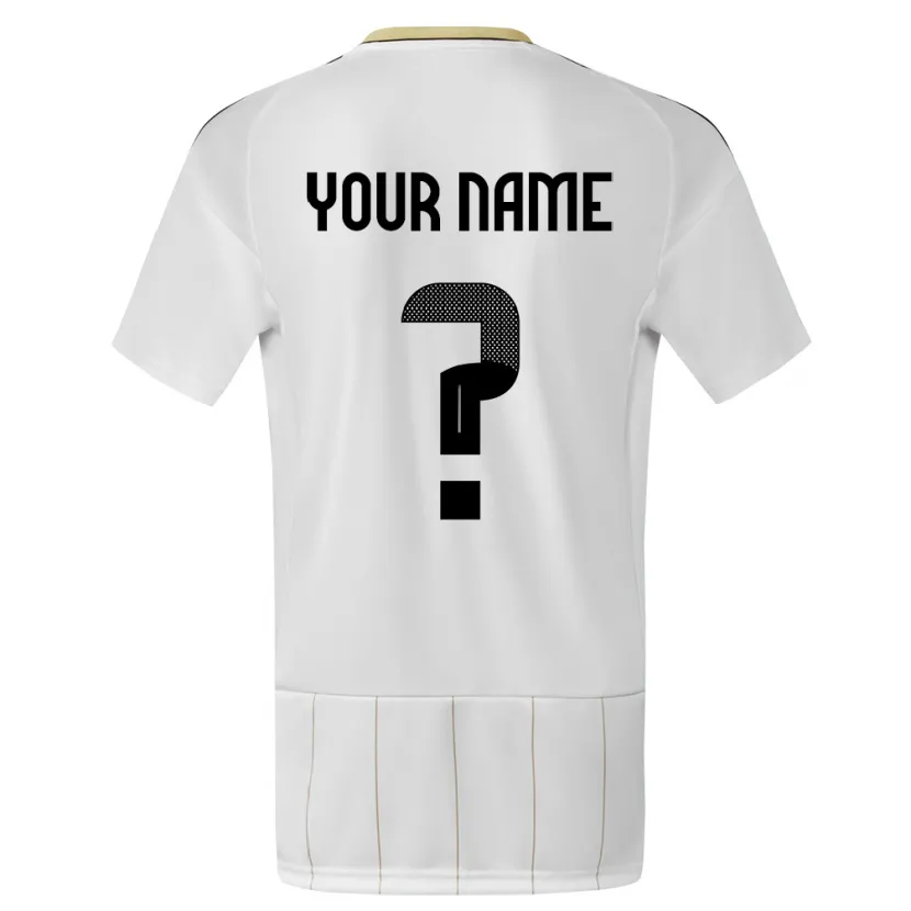 Danxen Kinder Costa Rica Ihren Namen #0 Weiß Auswärtstrikot Trikot 24-26 T-Shirt Schweiz