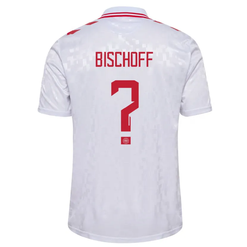 Danxen Kinder Dänemark Clement Bischoff #0 Weiß Auswärtstrikot Trikot 24-26 T-Shirt Schweiz