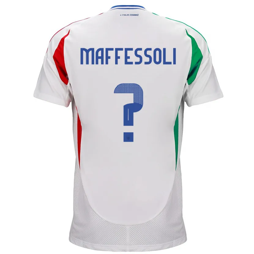 Danxen Kinder Italien Manuel Maffessoli #0 Weiß Auswärtstrikot Trikot 24-26 T-Shirt Schweiz