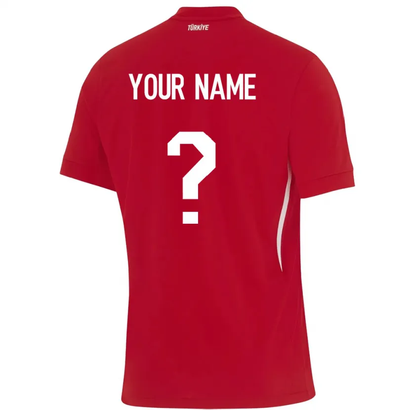 Danxen Kinder Türkei Ihren Namen #0 Rot Auswärtstrikot Trikot 24-26 T-Shirt Schweiz