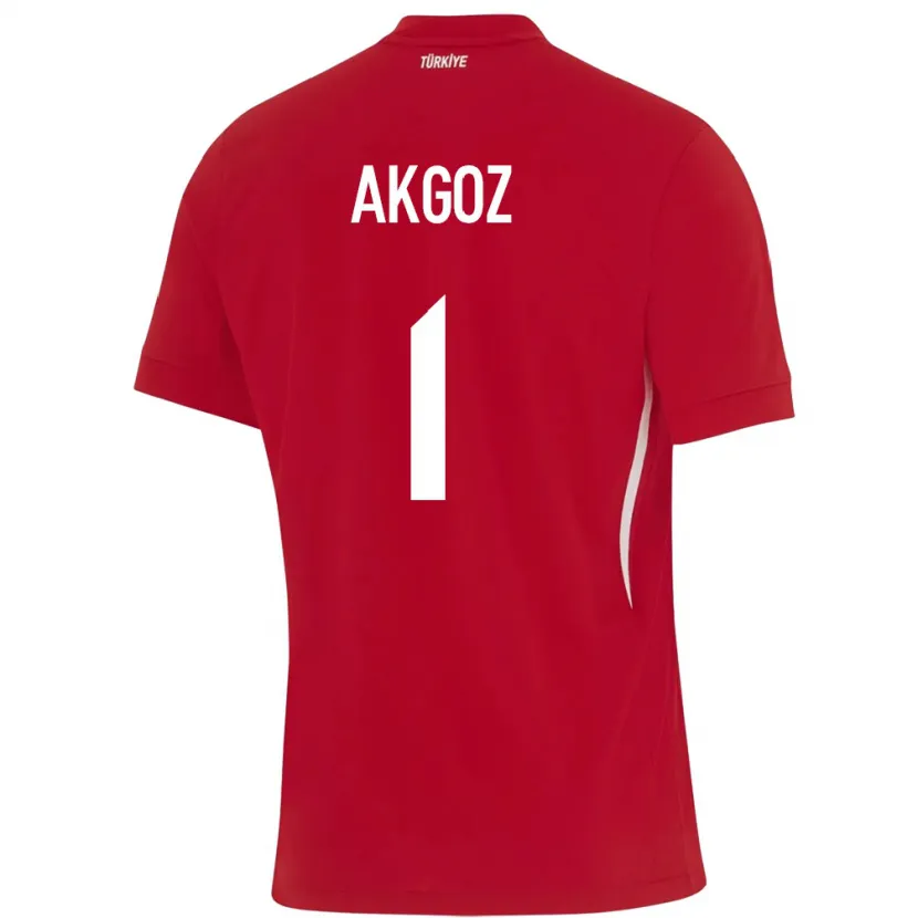 Danxen Kinder Türkei Selda Akgöz #1 Rot Auswärtstrikot Trikot 24-26 T-Shirt Schweiz