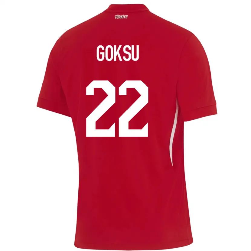 Danxen Kinder Türkei Yasam Göksu #22 Rot Auswärtstrikot Trikot 24-26 T-Shirt Schweiz