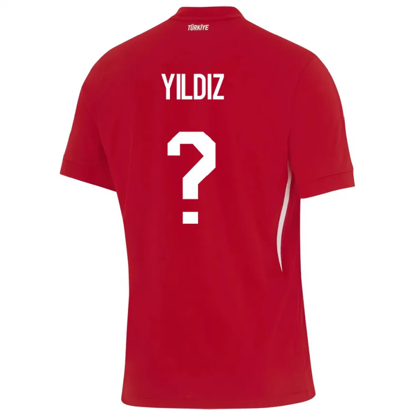 Danxen Kinder Türkei Mine Yıldız #0 Rot Auswärtstrikot Trikot 24-26 T-Shirt Schweiz