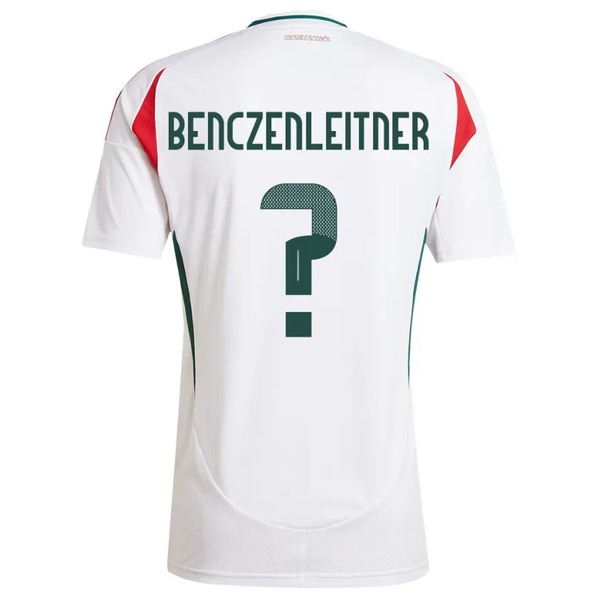 Danxen Kinder Ungarn Barna Benczenleitner #0 Weiß Auswärtstrikot Trikot 24-26 T-Shirt Schweiz