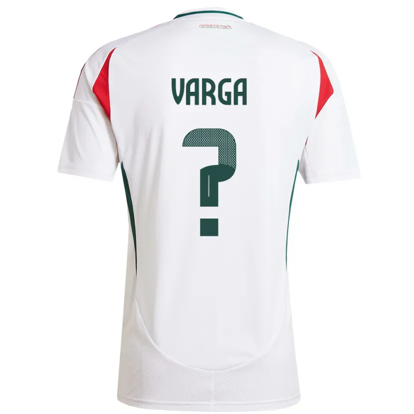 Danxen Kinder Ungarn Zétény Varga #0 Weiß Auswärtstrikot Trikot 24-26 T-Shirt Schweiz