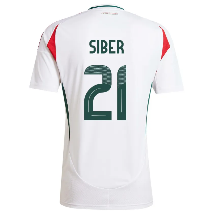 Danxen Kinder Ungarn Glória Siber #21 Weiß Auswärtstrikot Trikot 24-26 T-Shirt Schweiz