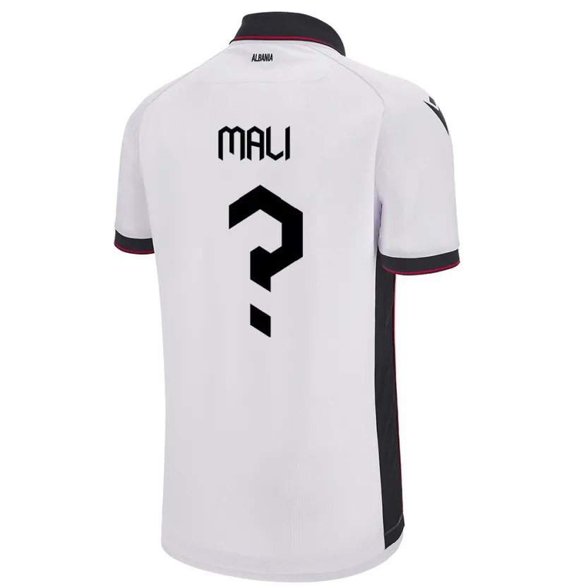 Danxen Kinder Albanien Frensi Mali #0 Weiß Auswärtstrikot Trikot 24-26 T-Shirt Schweiz