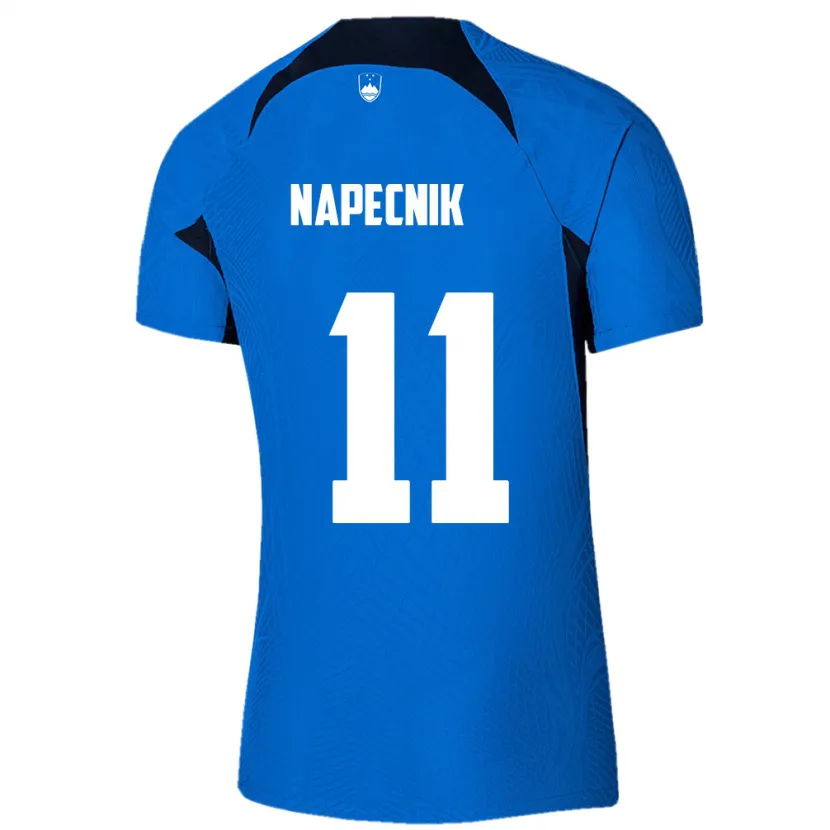 Danxen Kinder Slowenien Gal Napecnik #11 Blau Auswärtstrikot Trikot 24-26 T-Shirt Schweiz