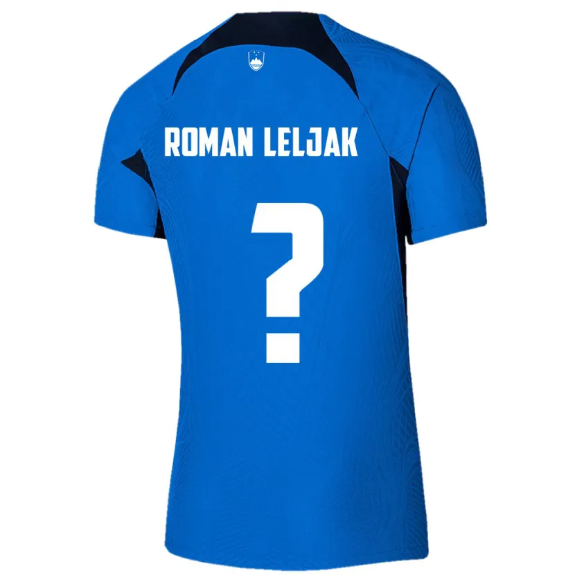 Danxen Kinder Slowenien Nejc Roman Leljak #0 Blau Auswärtstrikot Trikot 24-26 T-Shirt Schweiz