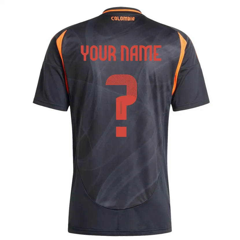 Danxen Kinder Kolumbien Ihren Namen #0 Schwarz Auswärtstrikot Trikot 24-26 T-Shirt Schweiz