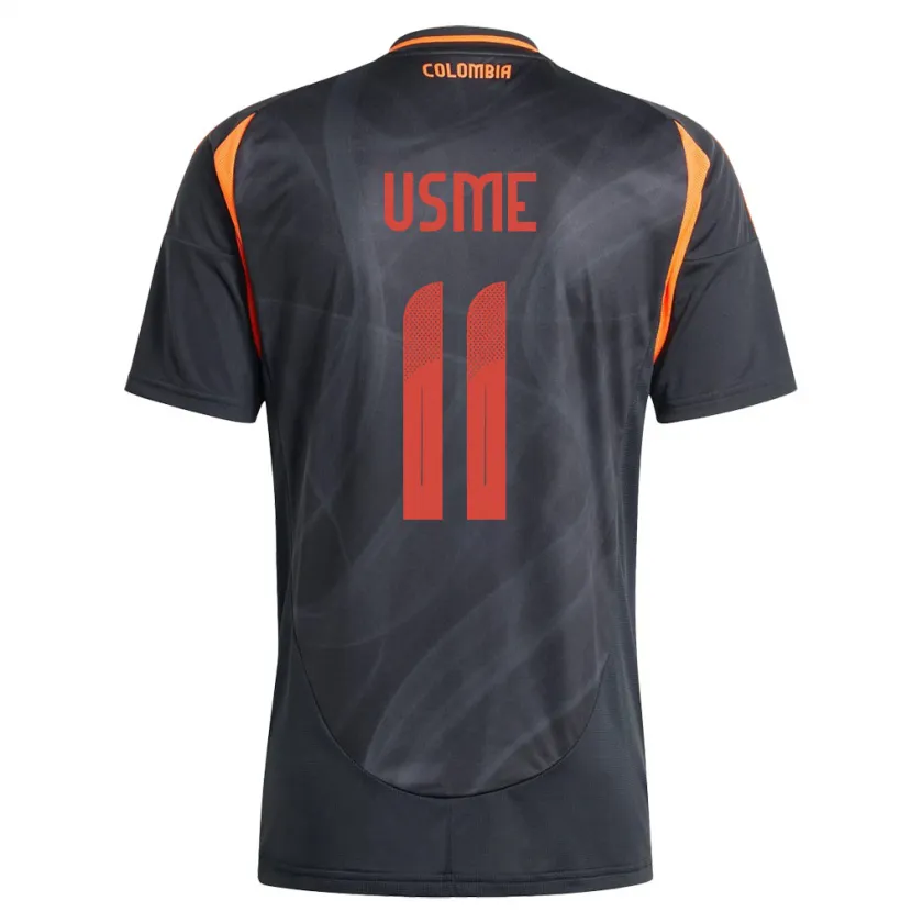 Danxen Kinder Kolumbien Catalina Usme #11 Schwarz Auswärtstrikot Trikot 24-26 T-Shirt Schweiz