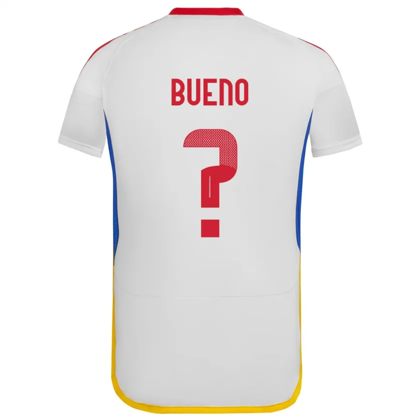 Danxen Kinder Venezuela Jesús Bueno #0 Weiß Auswärtstrikot Trikot 24-26 T-Shirt Schweiz