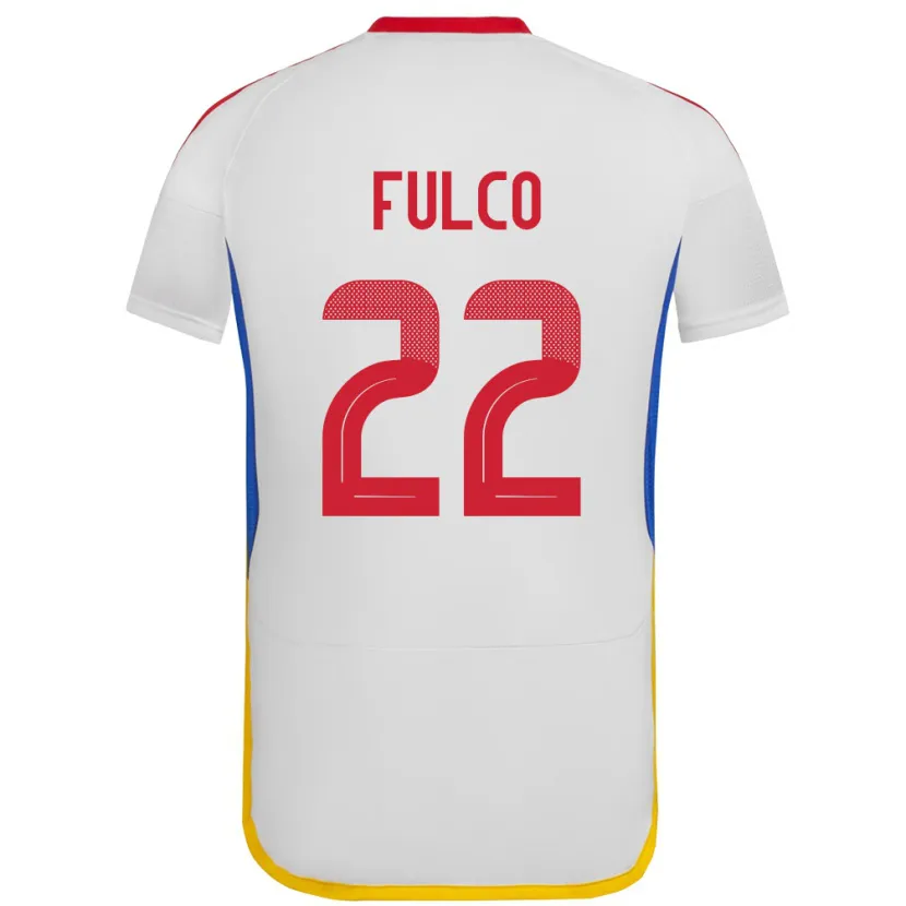 Danxen Kinder Venezuela Pedro Fulco #22 Weiß Auswärtstrikot Trikot 24-26 T-Shirt Schweiz