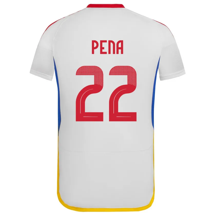 Danxen Kinder Venezuela Lewuis Peña #22 Weiß Auswärtstrikot Trikot 24-26 T-Shirt Schweiz