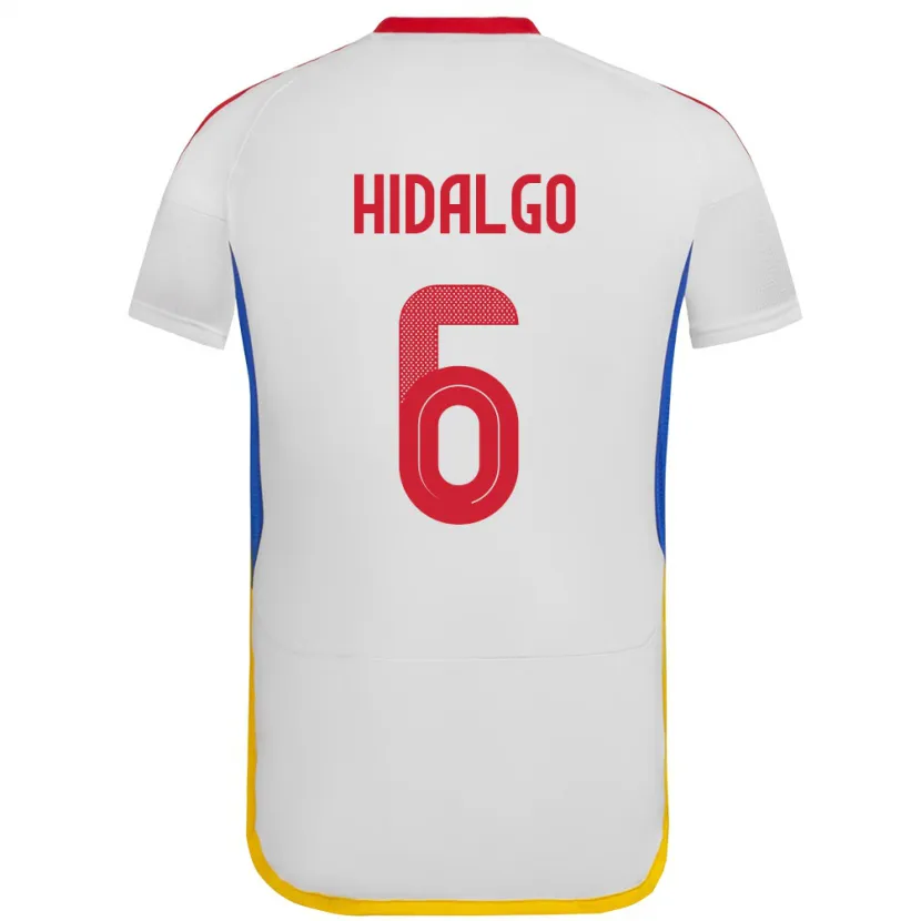 Danxen Kinder Venezuela Rai Hidalgo #6 Weiß Auswärtstrikot Trikot 24-26 T-Shirt Schweiz