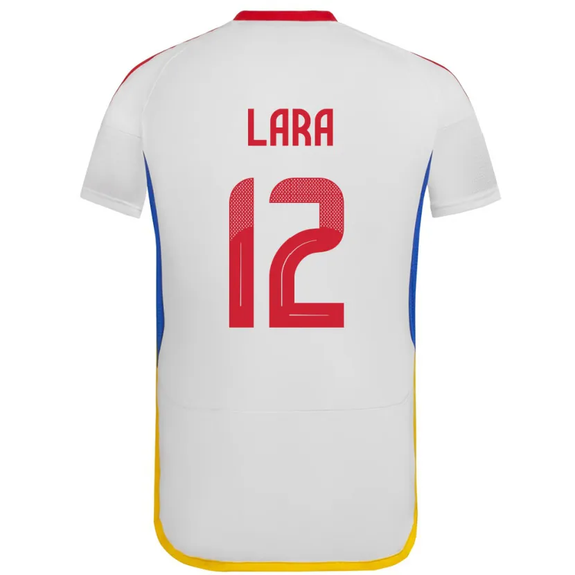 Danxen Kinder Venezuela Jesús Lara #12 Weiß Auswärtstrikot Trikot 24-26 T-Shirt Schweiz