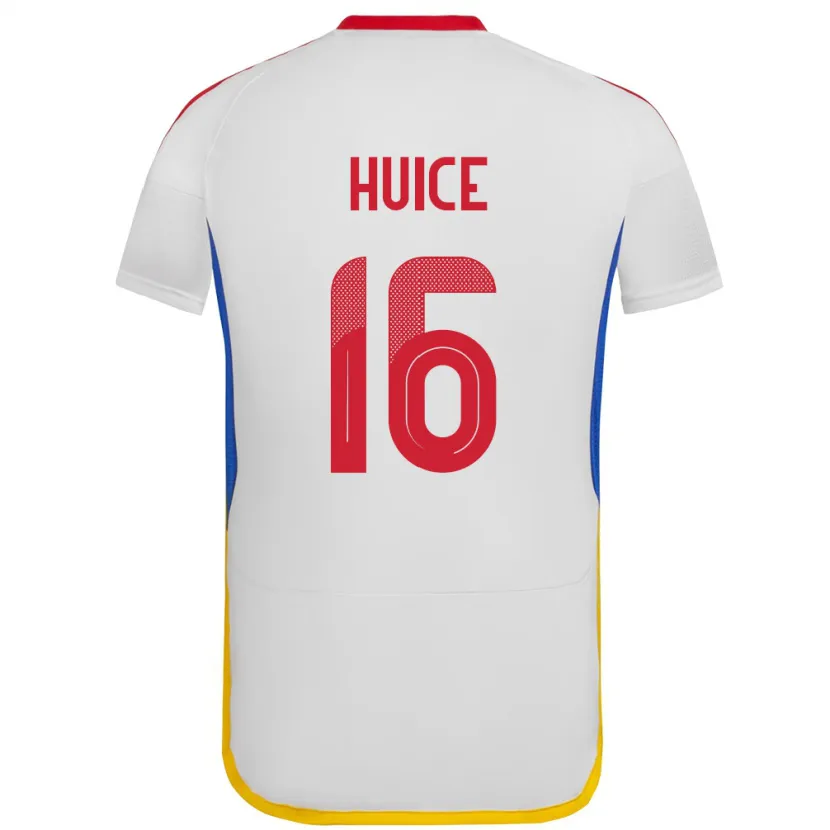 Danxen Kinder Venezuela Frangel Huice #16 Weiß Auswärtstrikot Trikot 24-26 T-Shirt Schweiz
