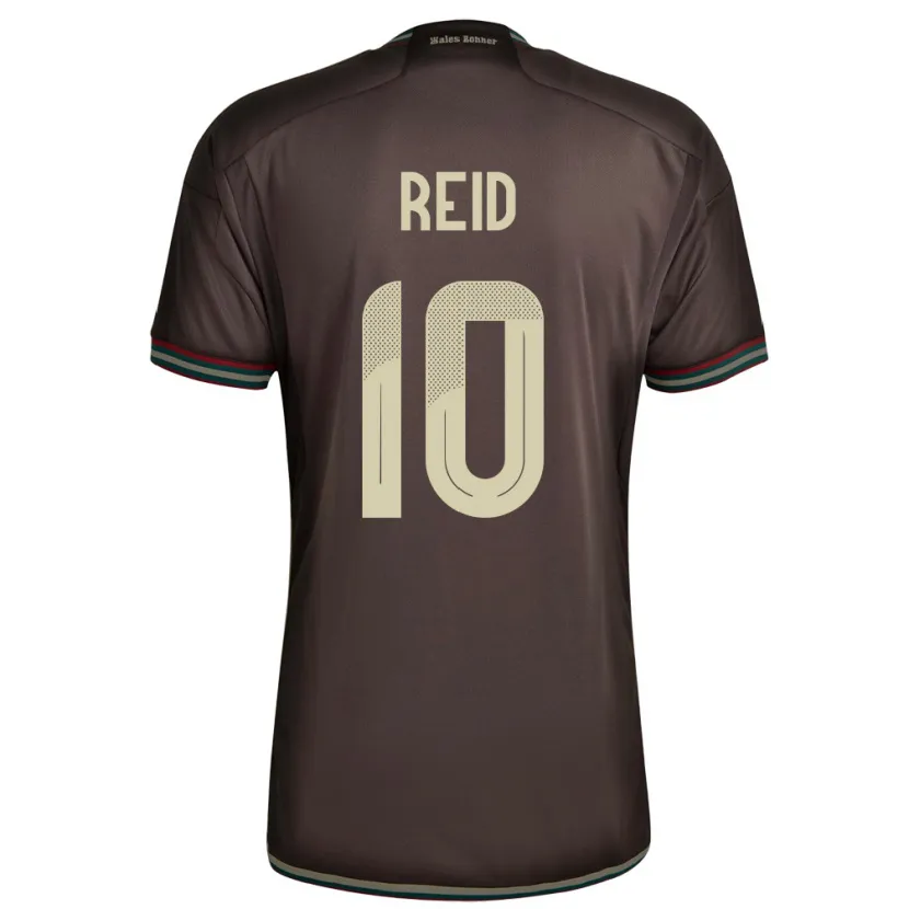 Danxen Kinder Jamaika Bobby De Cordova-Reid #10 Nachtbraun Auswärtstrikot Trikot 24-26 T-Shirt Schweiz