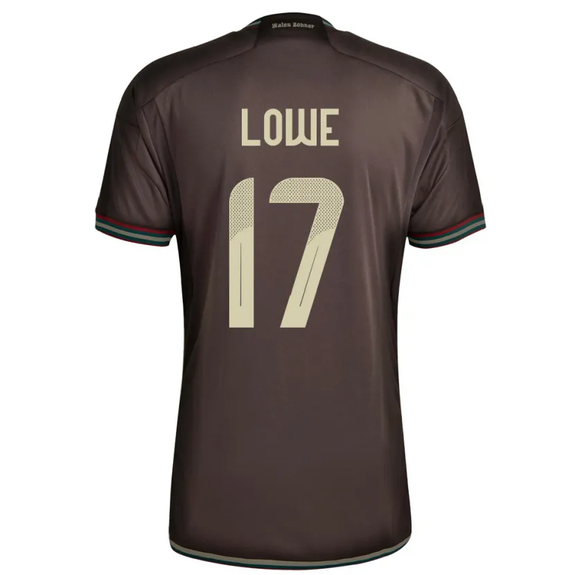 Danxen Kinder Jamaika Damion Lowe #17 Nachtbraun Auswärtstrikot Trikot 24-26 T-Shirt Schweiz